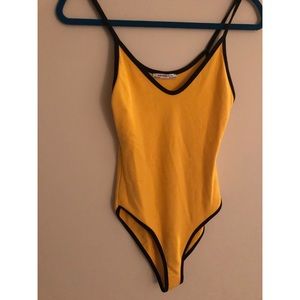 Zara Tops - Zara Yellow Bodysuit Zara Tops - Zara Yellow Bodysuit